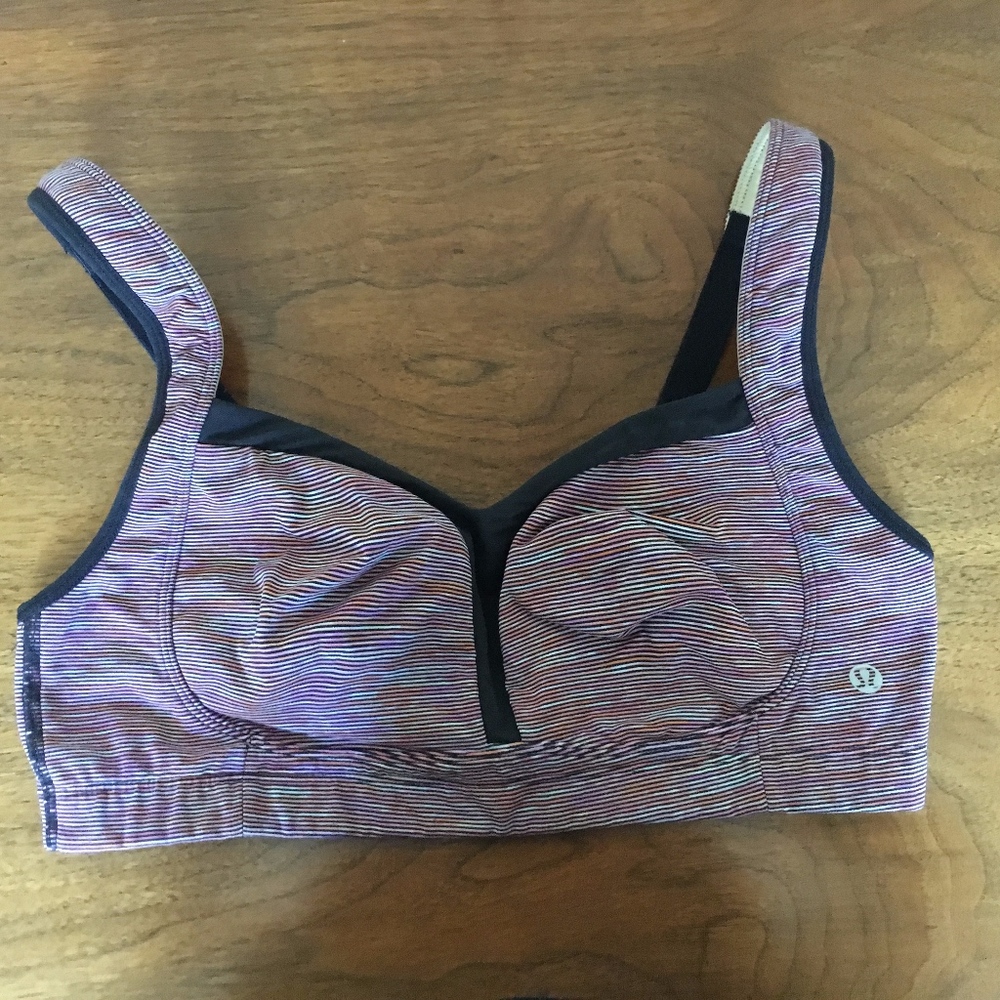 36D Lululemon athletica Multi Colored Bra